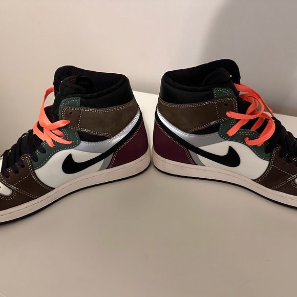 Air Jordan 1 Retro High OG Hand Crafted Sz 9.5 - Picture 6 of 8